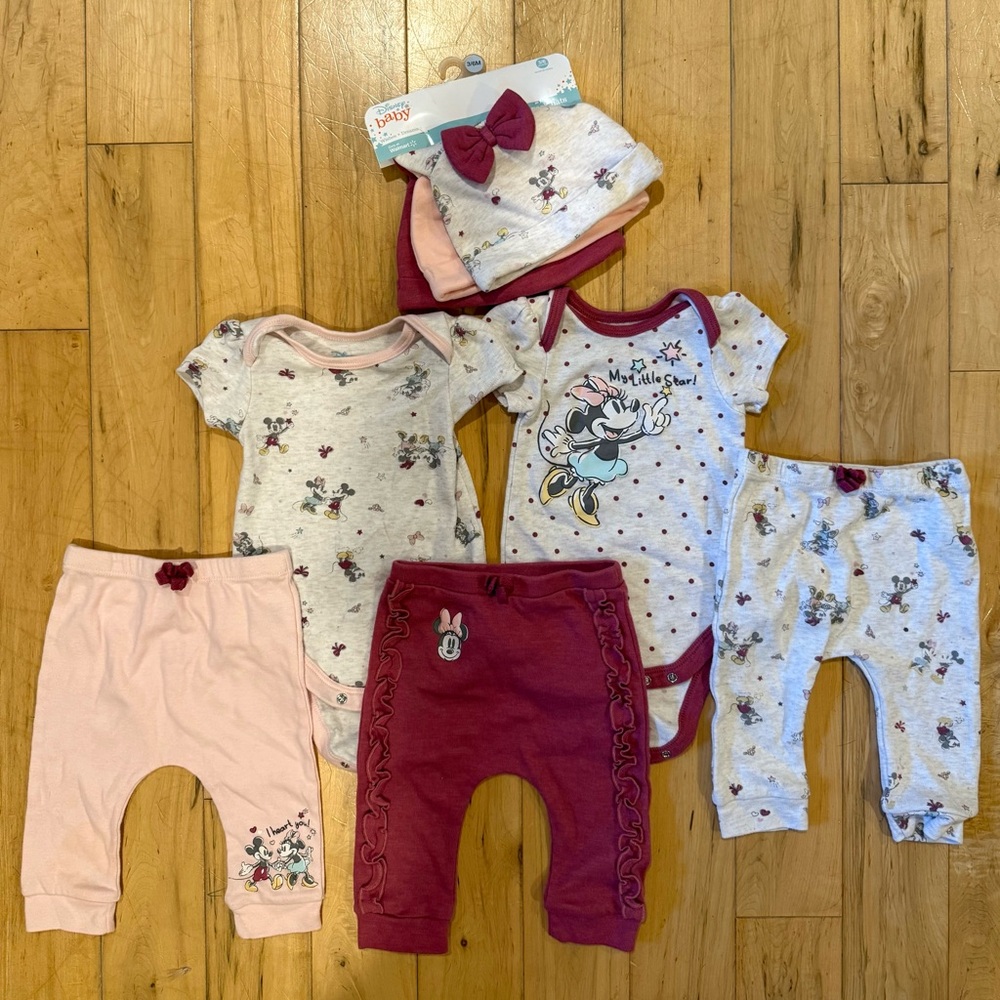 Disney Baby Minnie Mouse 6 Piece Set
